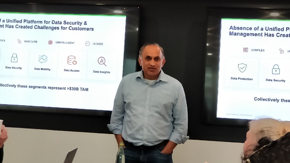 Cohesity slams rivals and loves up to Veritas partners over takeover