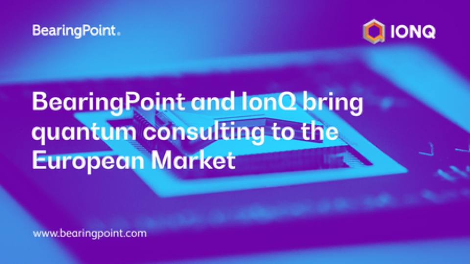 BearingPoint enters the quantum market opening