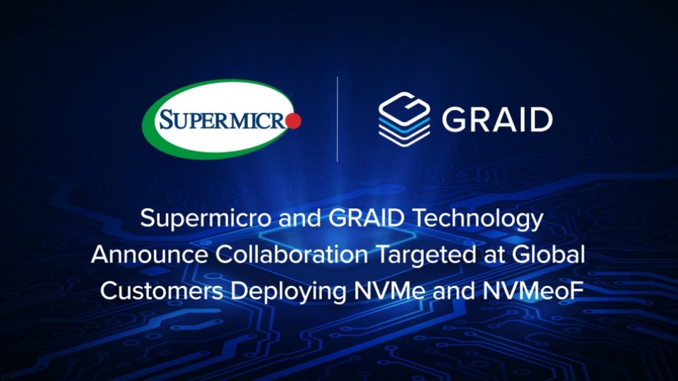 GRAID in new go-to-market with Supermicro