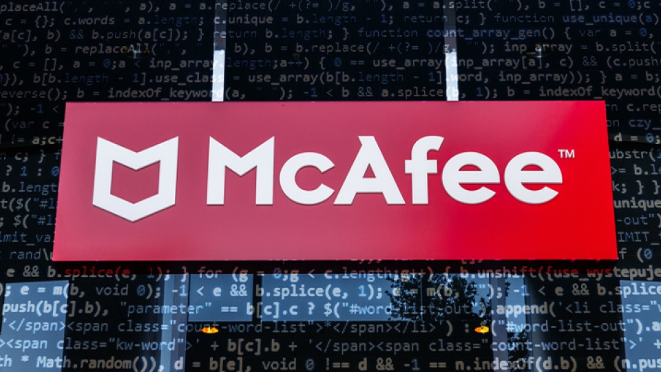McAfee could be acquired in $15bn deal