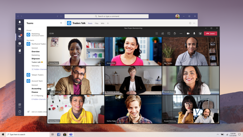 Microsoft Teams on road to recovery after global crash